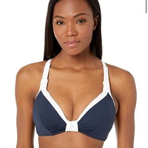 Cute navy blue bikini top